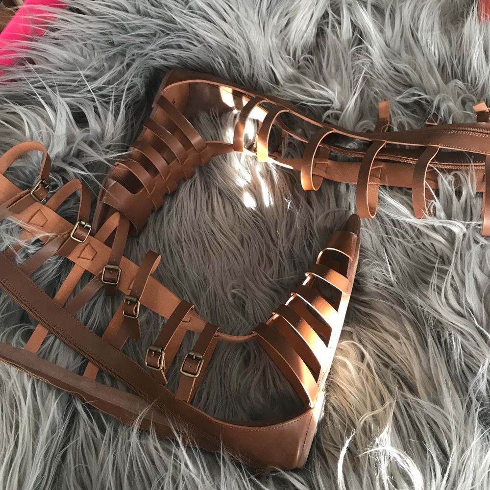 JustFab Gladiator Sandals